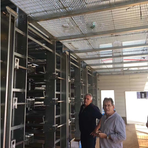 Layer cage breeding equipment（ Please contact email to ask for price）